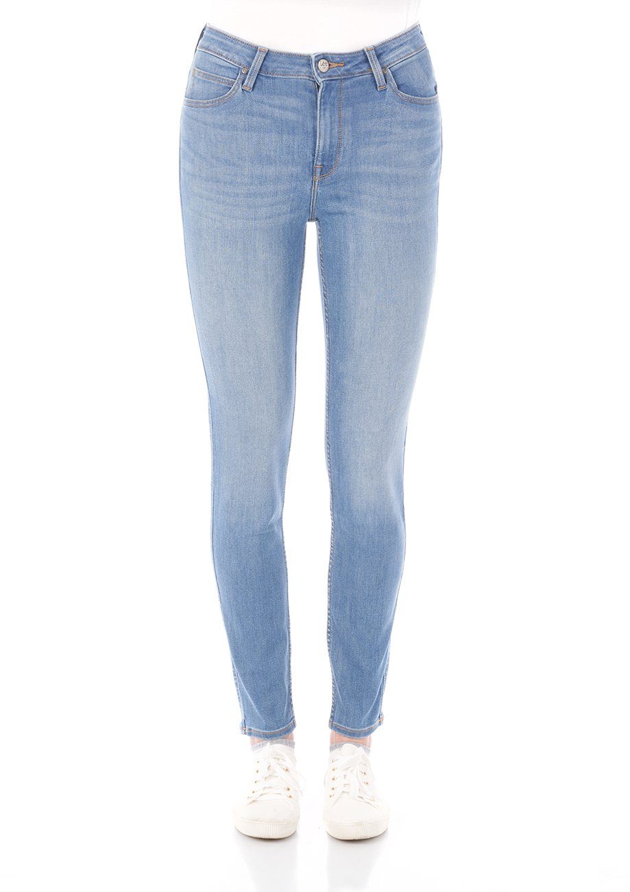 Lee® Skinny-fit-Jeans Damen Jeanshose Scarlett Hight günstig online kaufen