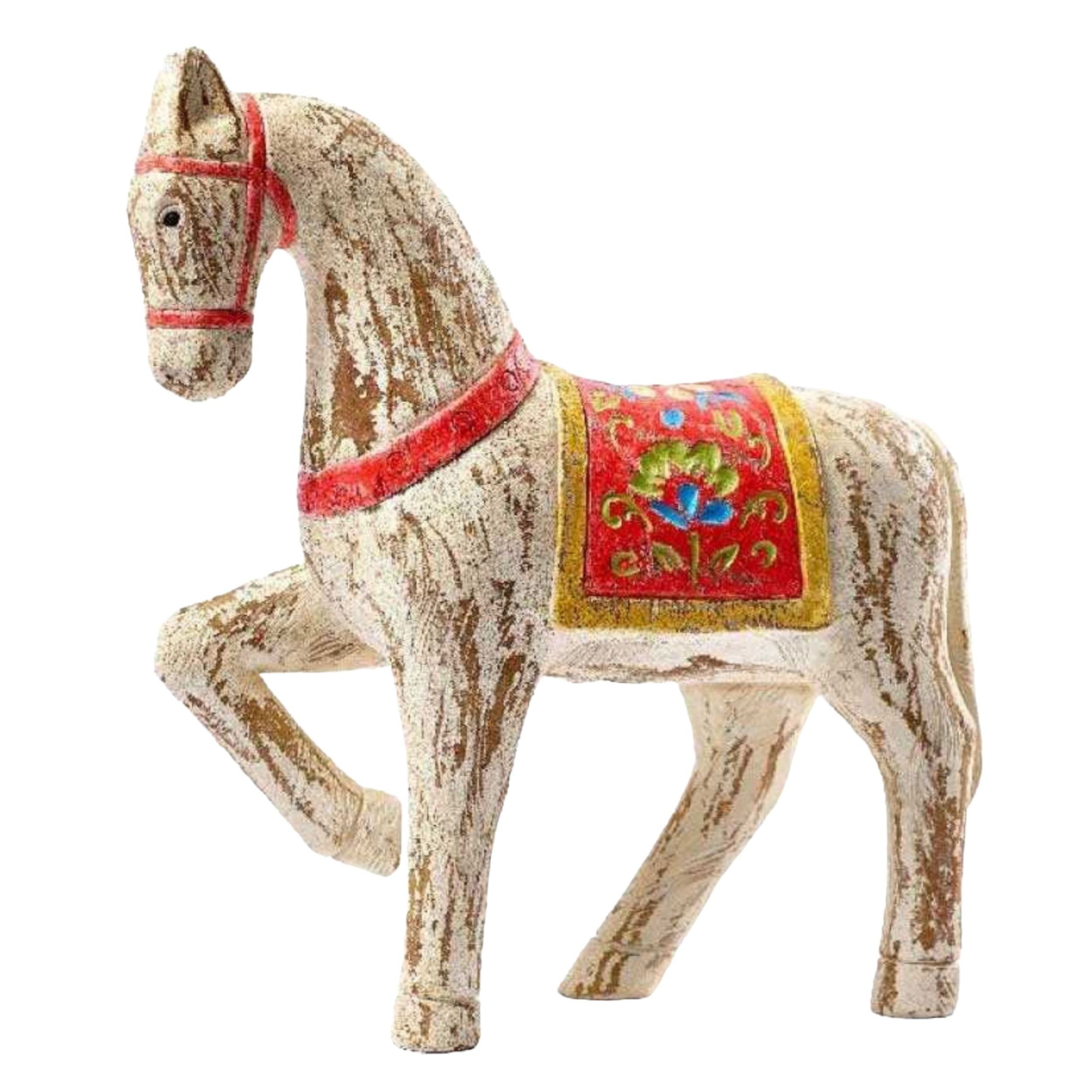 Florissima Tierfigur Nostalgie Figur Deko Pferd 35cm | Tierfiguren