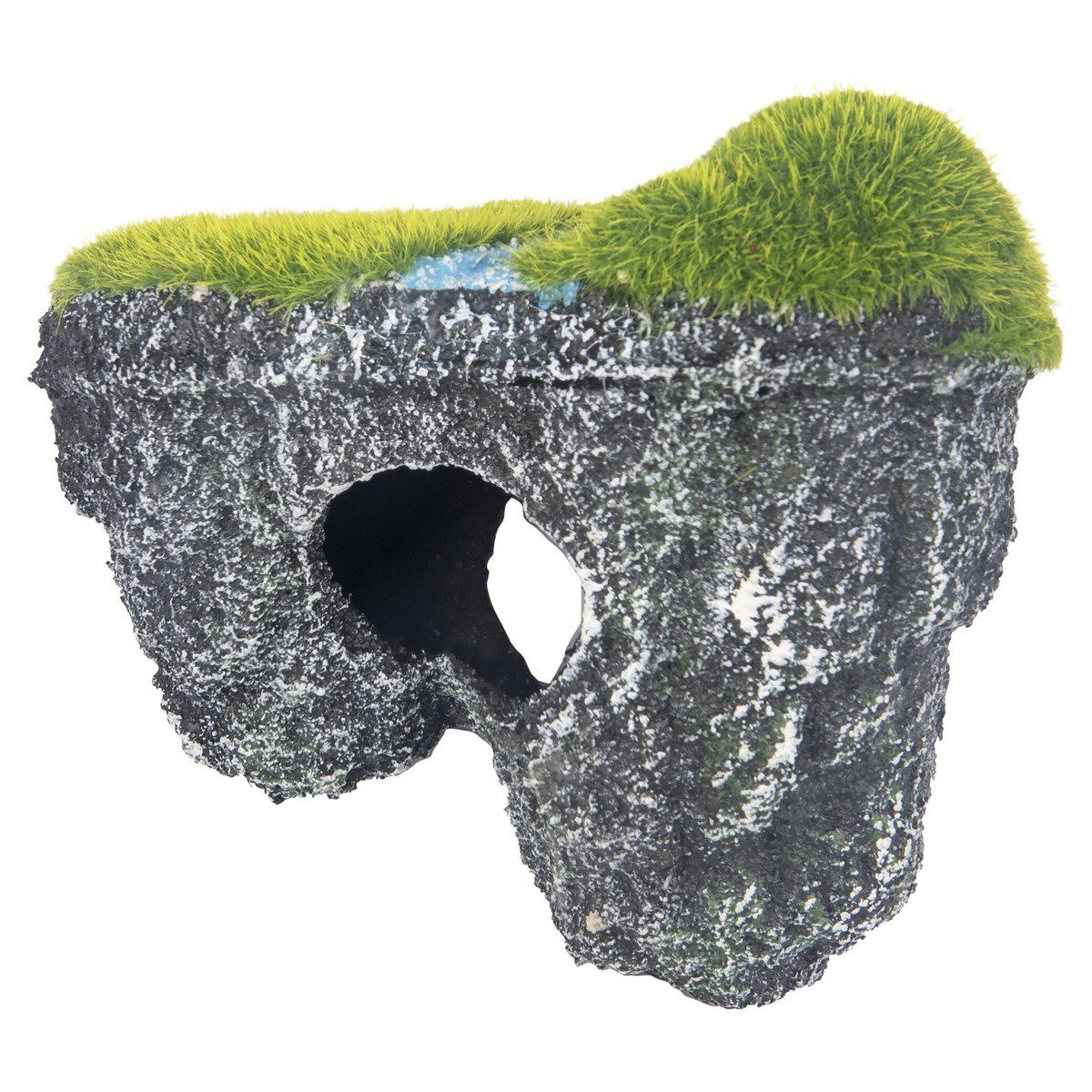 Aquariendeko Aquarium Dekoration Krag Felsen grau