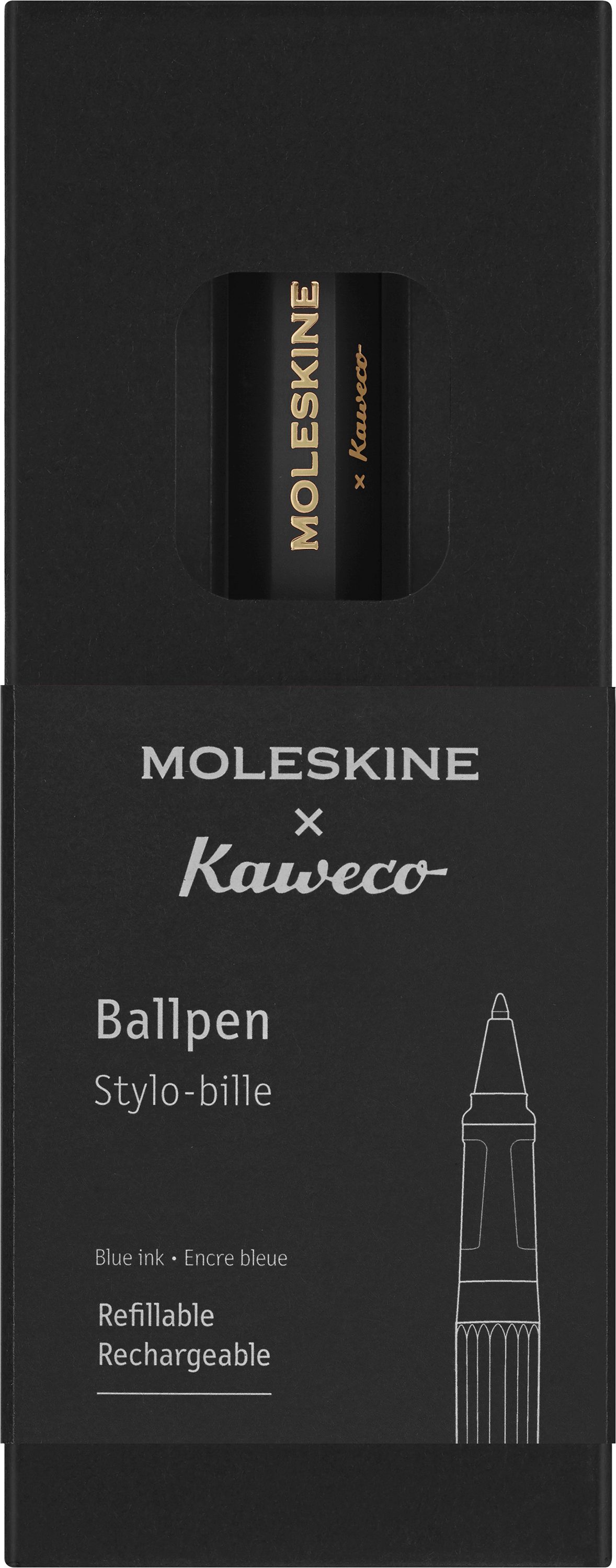 MOLESKINE Kugelschreiber, X Kaweco Spitze 1.0mm