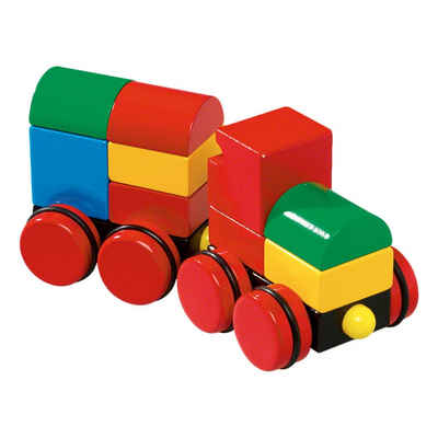 BRIO® Spielzeug-Zug »Magnetisch Holz 11-tlg.«