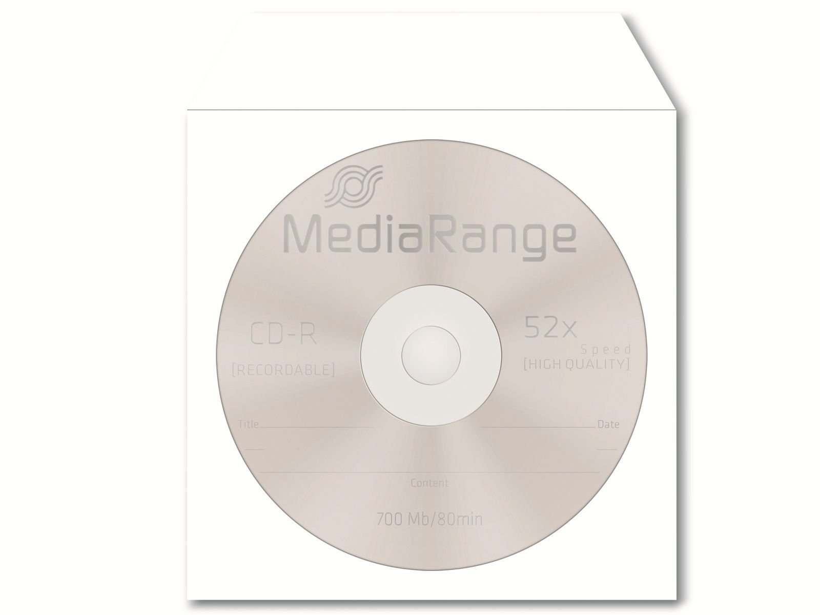 CD-Papiertaschen, weiß 100er Reinigungsbürste Mediarange MEDIARANGE Pack,