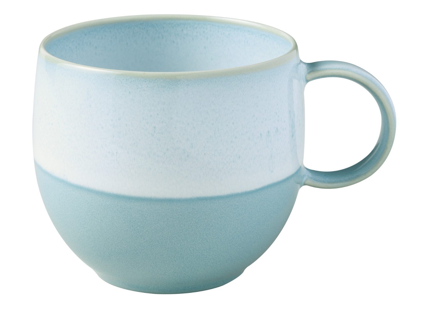 like. by Villeroy & Boch Becher Perlemor Aqua Becher mit Henkel 0,29l, Porzellan