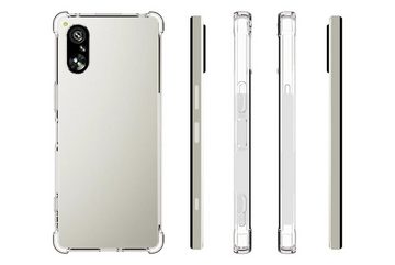 mtb more energy Smartphone-Hülle Clear Armor Soft für Sony Xperia 5 V (6.1), mit Anti-Shock Verstärkung