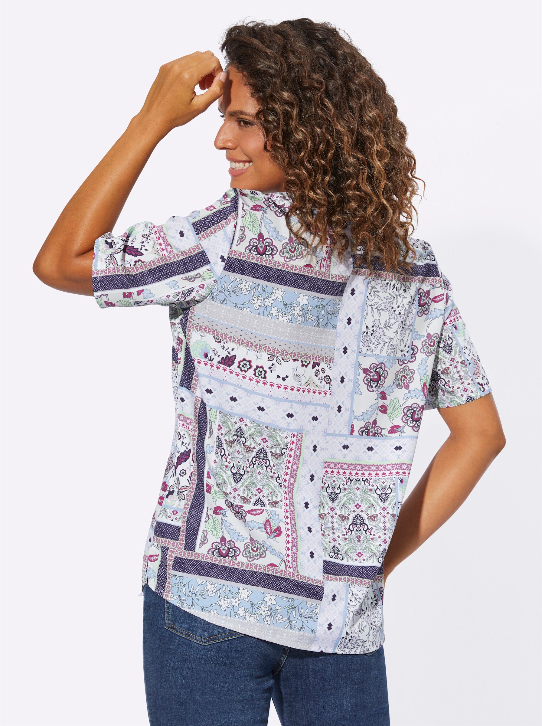 Witt Klassische Bluse Bluse Kurzarm