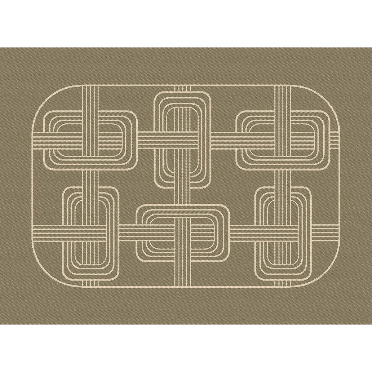 Le Jacquard Francais Platzset Tischsets (2x Set) Hôtel Particulier Buis 36x50 cm, (Set, 2-St)