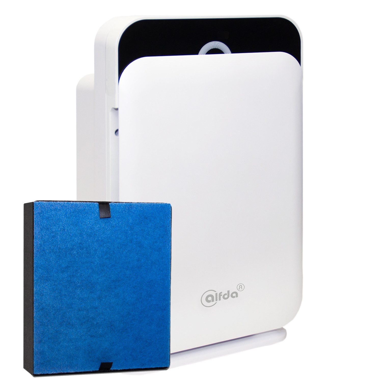 alfda Luftreiniger ALR300 Comfort, für 60 m² Räume, 3 verschiedene HEPA-Filter zur Auswahl