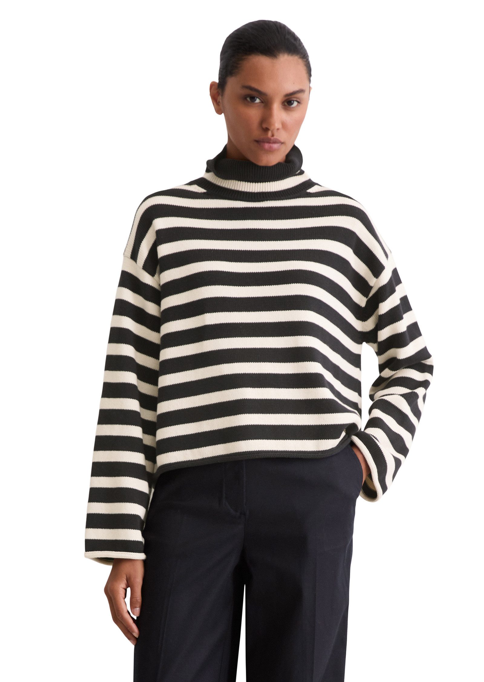 Marc O'Polo Strickpullover aus Heavy Weight Cotton