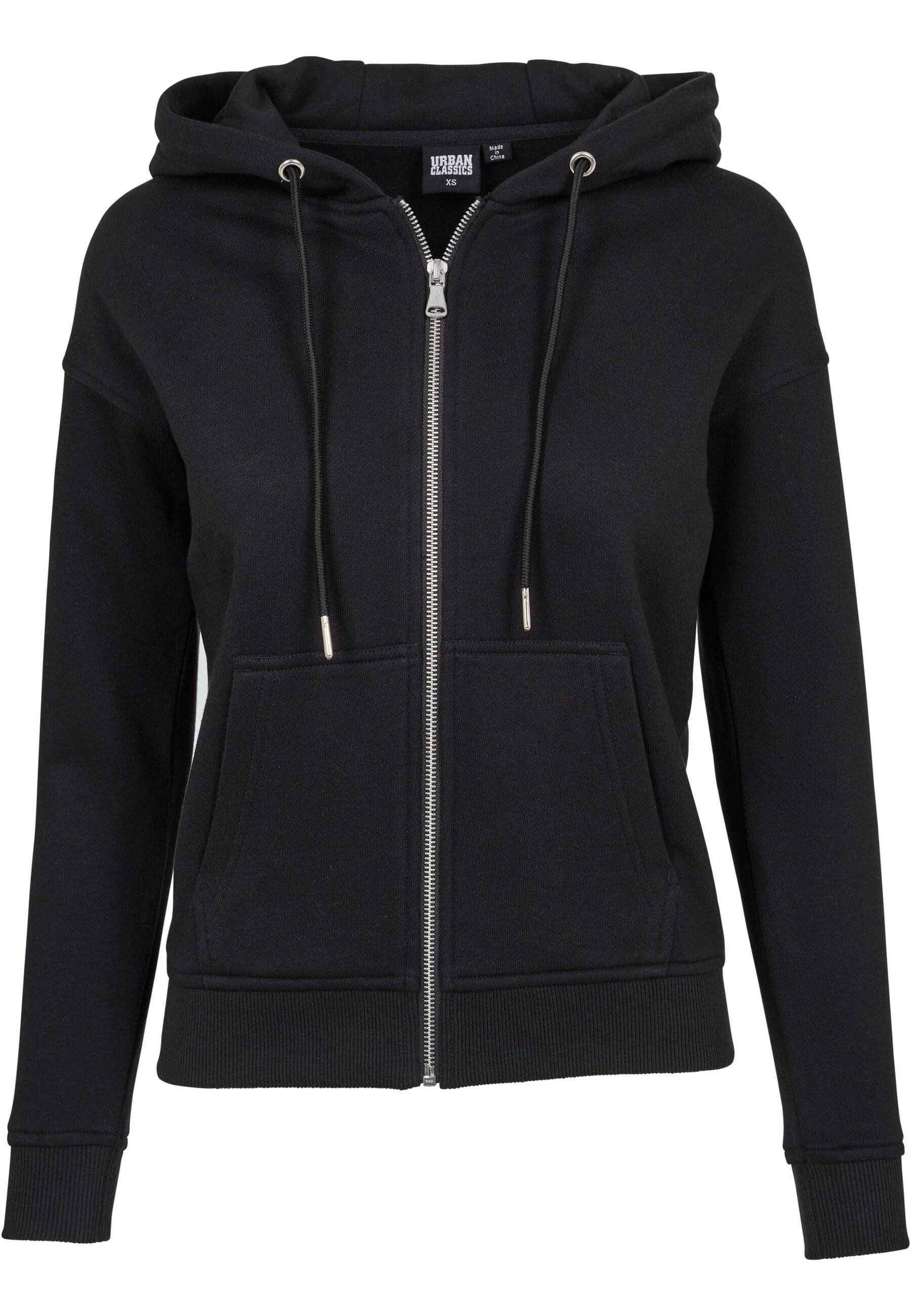 URBAN CLASSICS Sweatjacke Urban Classics Damen Ladies Classic Zip Hoody (1- günstig online kaufen