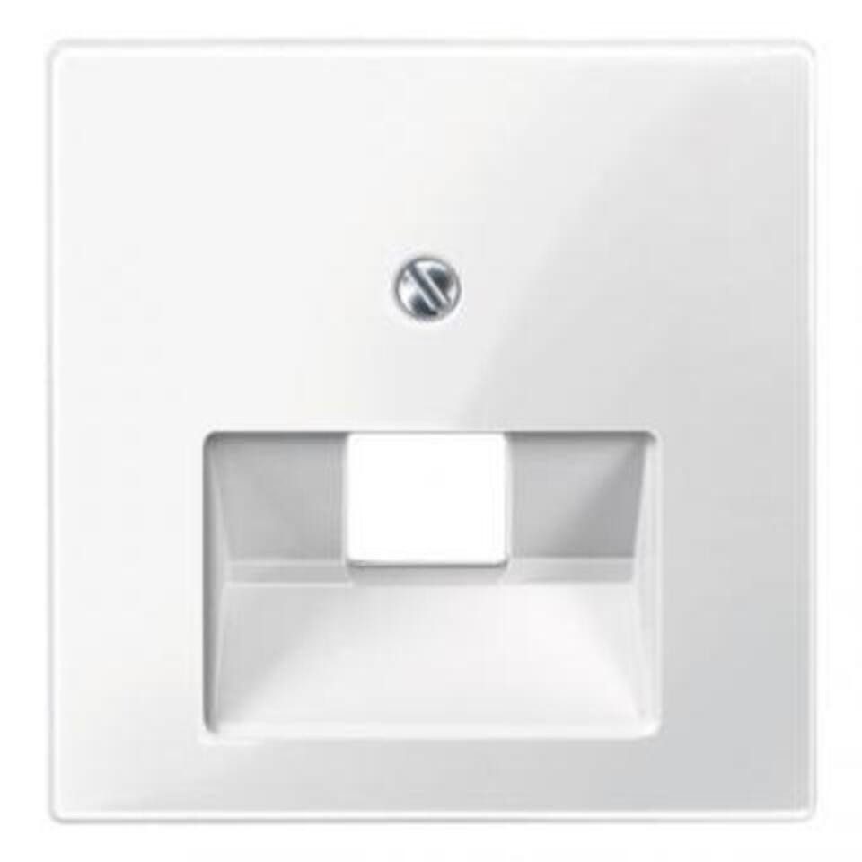 merten Mert 296219 Zentralplatte f.UAE 1fach polarweiß glänzend System M Smart-Home-Zubehör