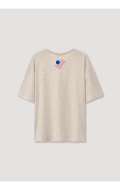 Hessnatur T-Shirt Relaxed aus Bio-Baumwolle mit Hanf (1-tlg)