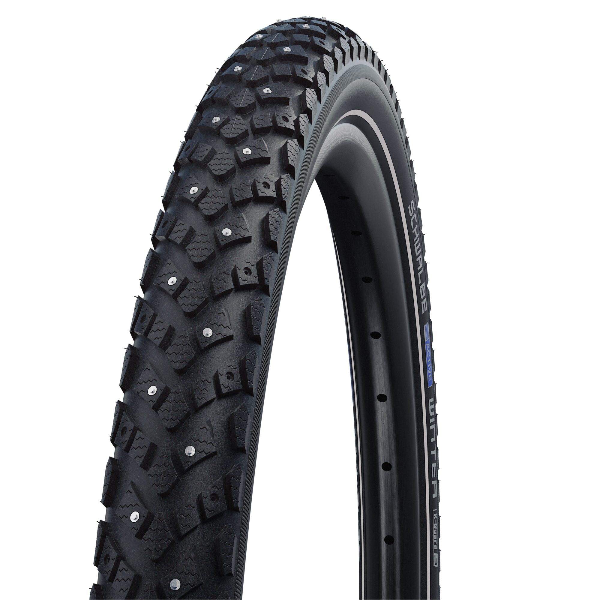 Schwalbe Fahrradreifen Schwalbe Winter 50-584 Winter K-Guard Reflex 27.5x2.00, Drahtreifen