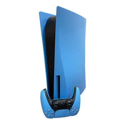 zggzerg PS5 Bildbausteine Cover Ersatzplatte Playstation 5 Seitenplatten Shell PlayStation 5-Controller