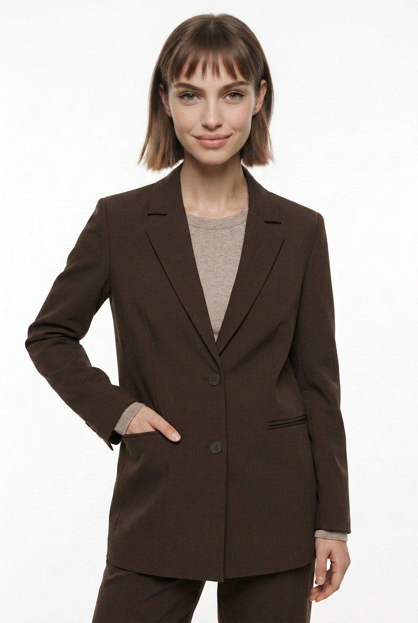 pieces Longblazer PCBOSELLA LS LOOSE BLAZER NOOS BC Materialmix