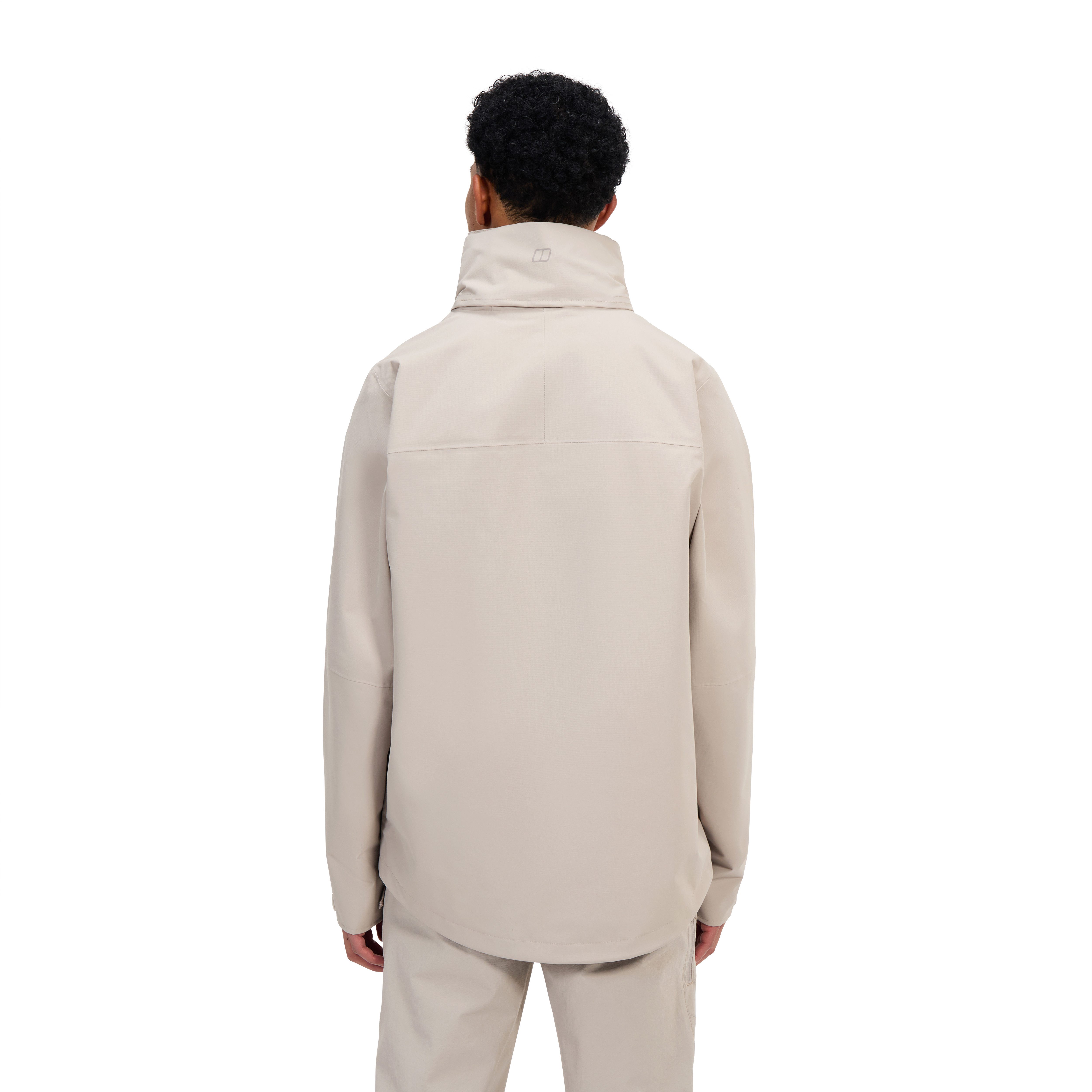 Berghaus Softshelljacke RG ALPHA 2.0 SHELL JKT AM mit einrollbarer Kapuze, wasserdicht, atmungsaktiv, strapazierfähig