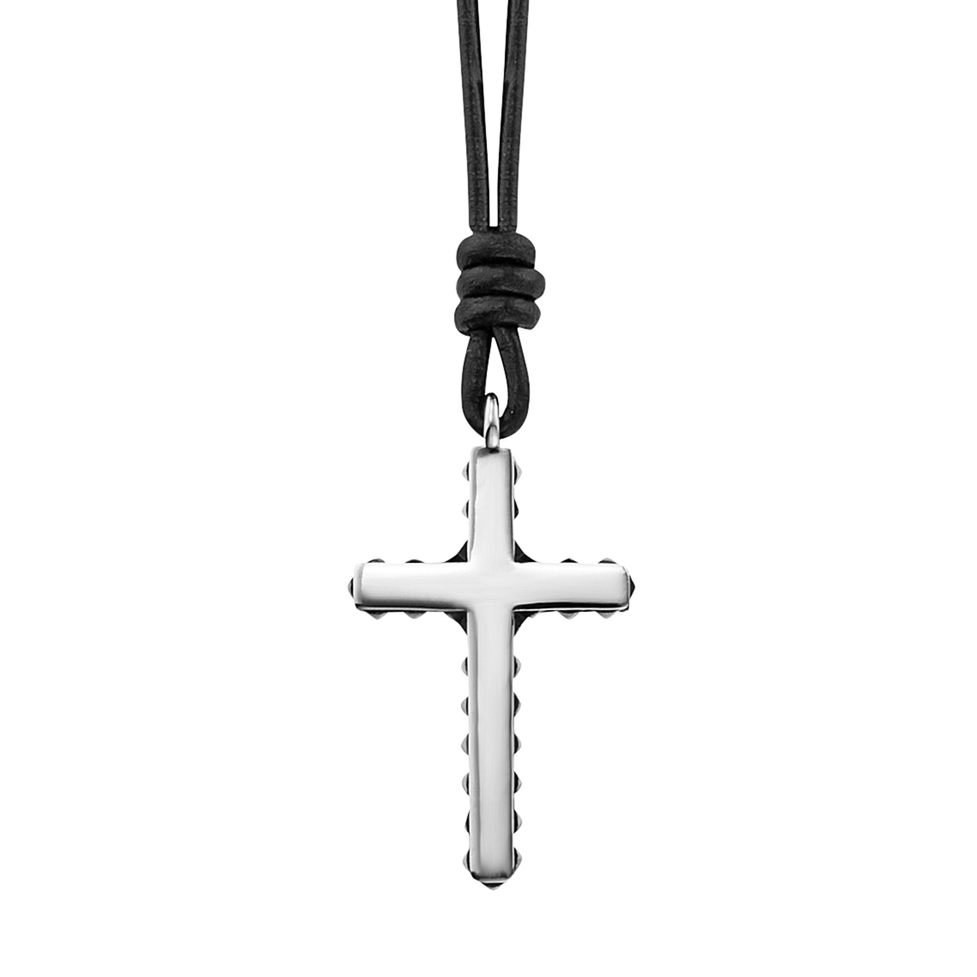 Kette mit Anhänger 925/- Sterling Silber Kreuz