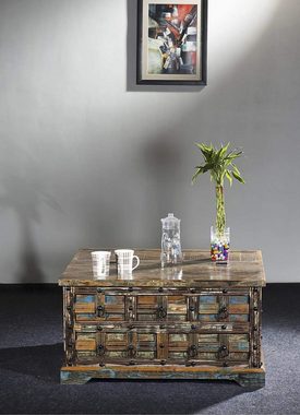 INTERIA Home & Living Couchtisch Truhentisch Couchtisch KALANKA 90 x 90 cm