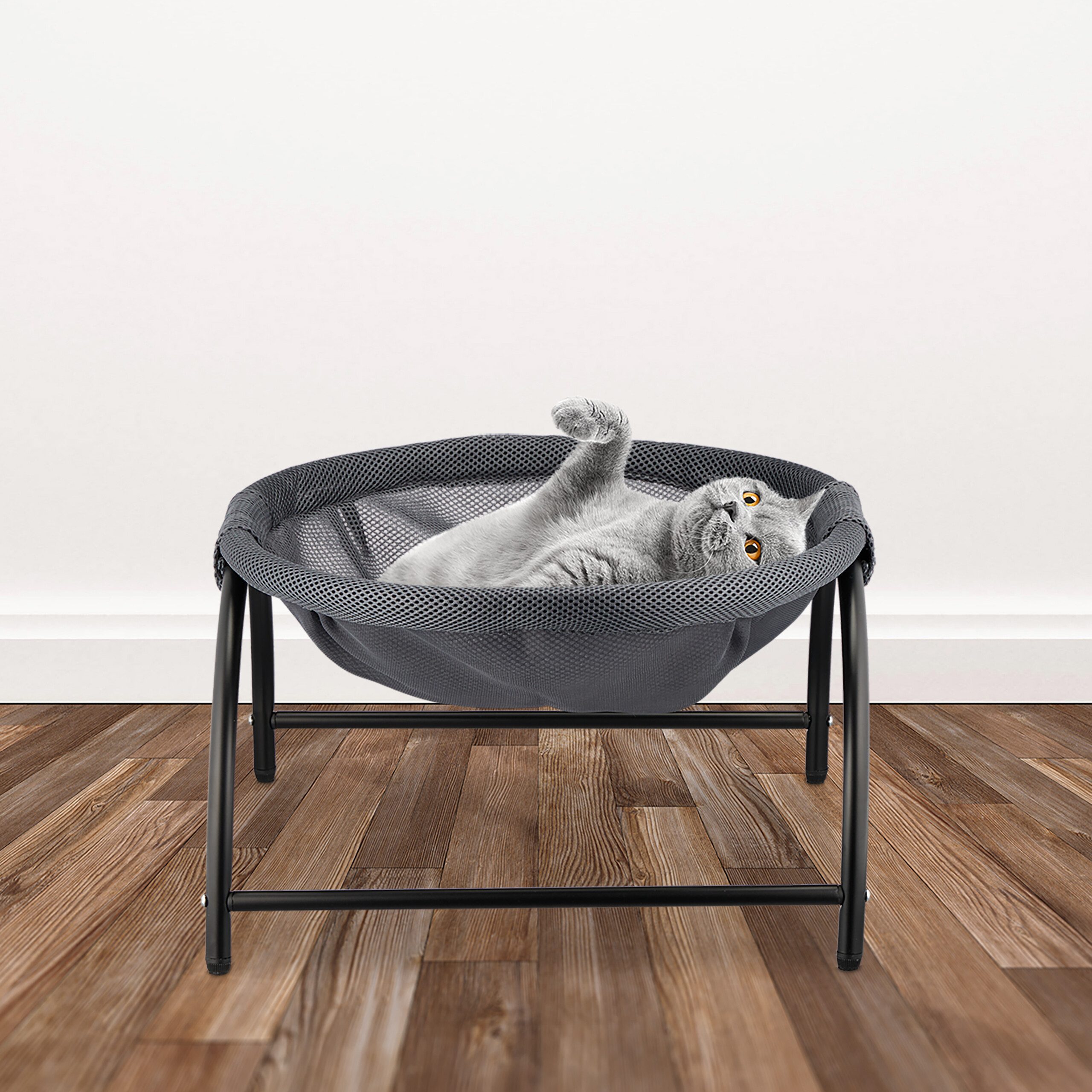 relaxdays Katzen-Hängematte Stehende Katzenhängematte günstig online kaufen