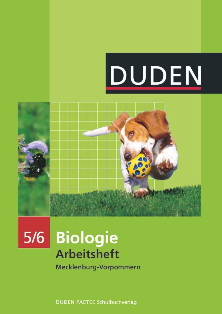 Duden Biologie - Sekundarstufe I - Mecklenburg-Vorpommern und Thüringe / Sabine Alex, Christa Pews-Hocke, Frank-Michael Becker, Edeltraud Kemnitz, Irene Manig, Arbeitsheft - Mecklenburg-Vorpommern
