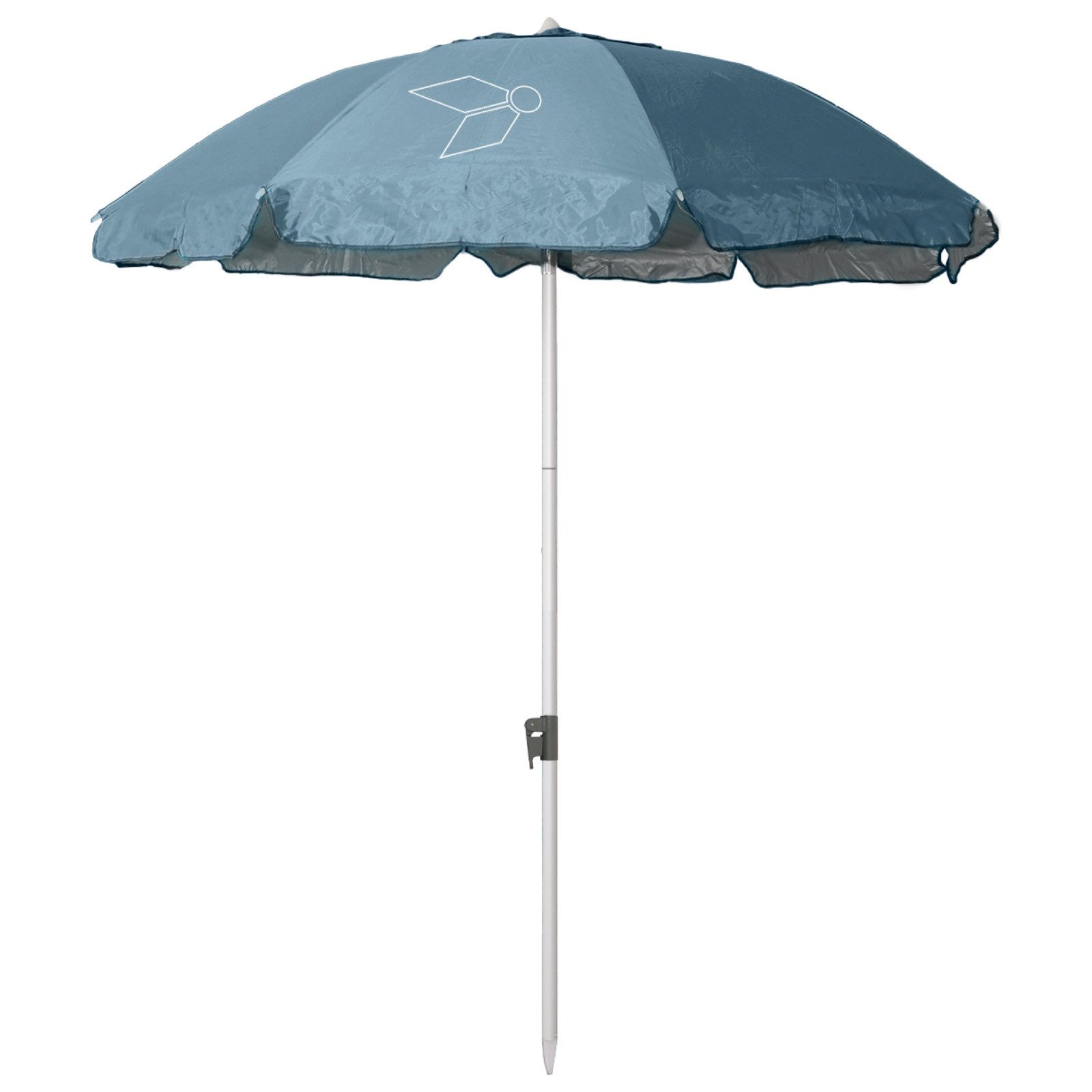 BRUNNER Sonnenschirm Strandschirm Parsol Ride2Sea Sonnenschirm, UV Schutz 50+ Camping Ø1,8 m