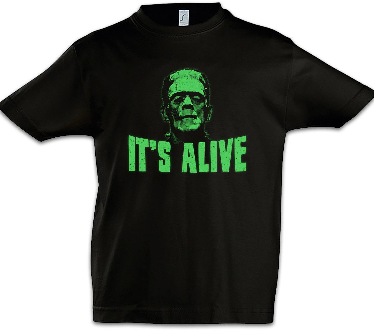 Print-Shirt It's Alive Kinder T-Shirt Monster Movie Film Cult Frankenstein Icon