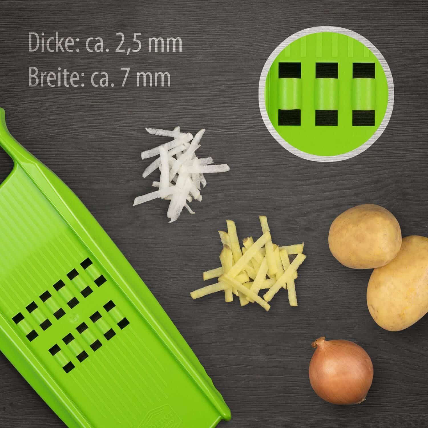 Börner Küchenreibe Messer (Set, 1-St) Kunststoff, & Schneidgeräte 70100109