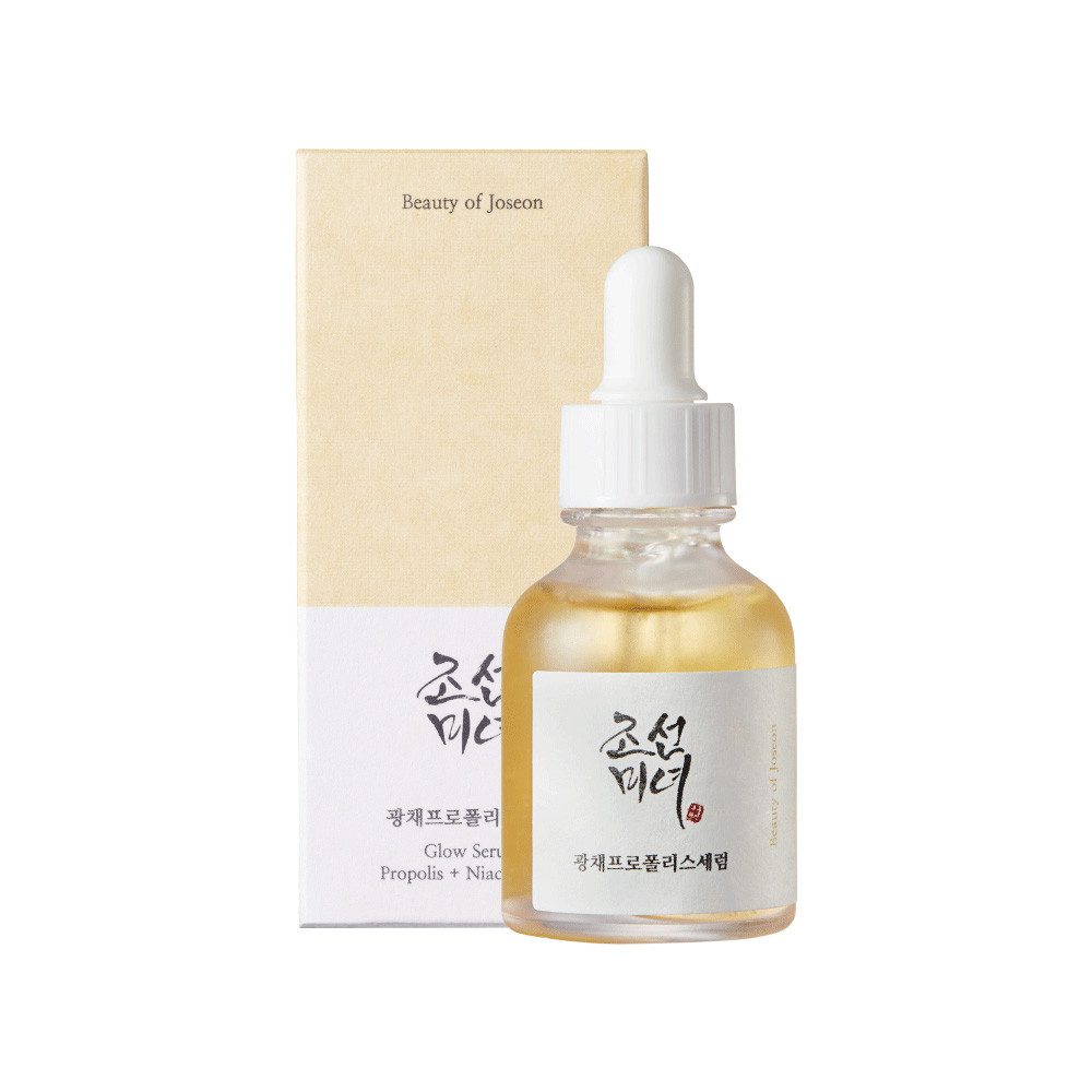 Beauty of Joseon Gesichtsserum GLOW SERUM PROPOLIS + NIACINAMIDE, für akneanfällige Haut, beruhigt und reduziert Entzündungen