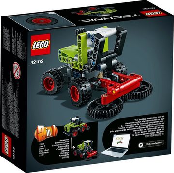 LEGO® Konstruktions-Spielset Technic 42102 Mini CLAAS XERION, (130 St)