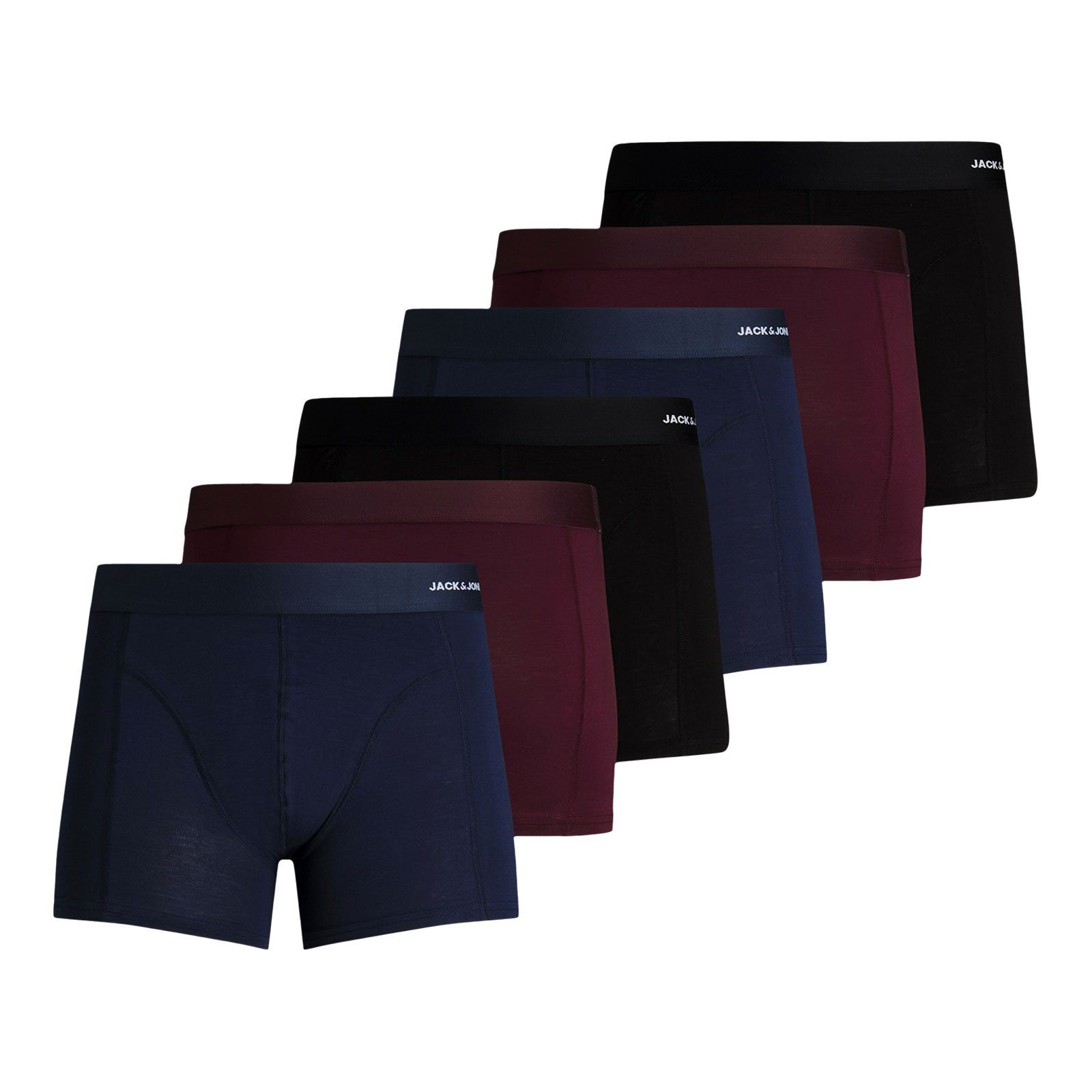 Trunk 6er Pack JACK & JONES Herren Bamboo Trunks