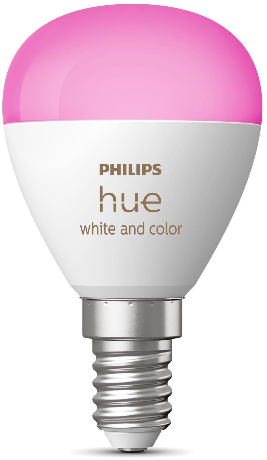 Philips Hue LED-Leuchtmittel White and Color Ambiance Luster 470lm, E14, 1 St., Farbwechsler