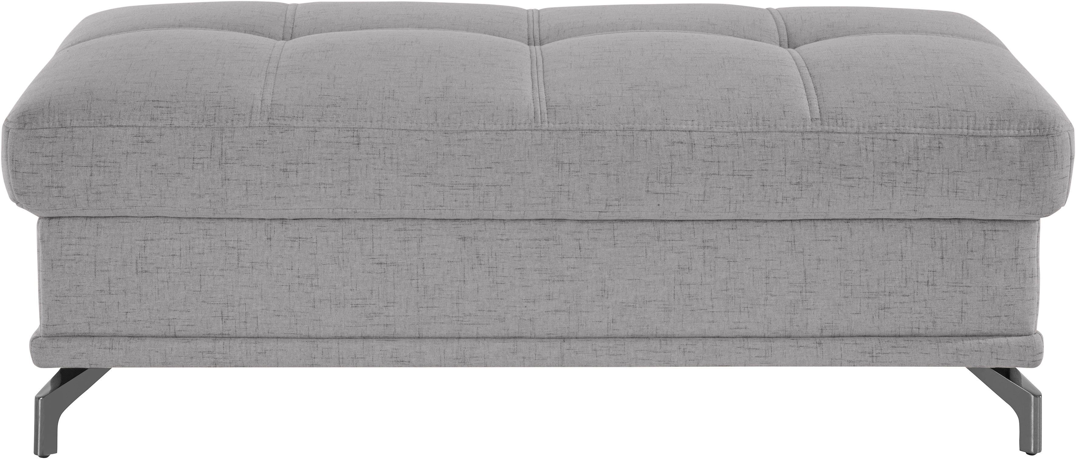 OTTO home Polsterhocker Costello, B: 133 cm, individuell zu kombinieren, Federkern