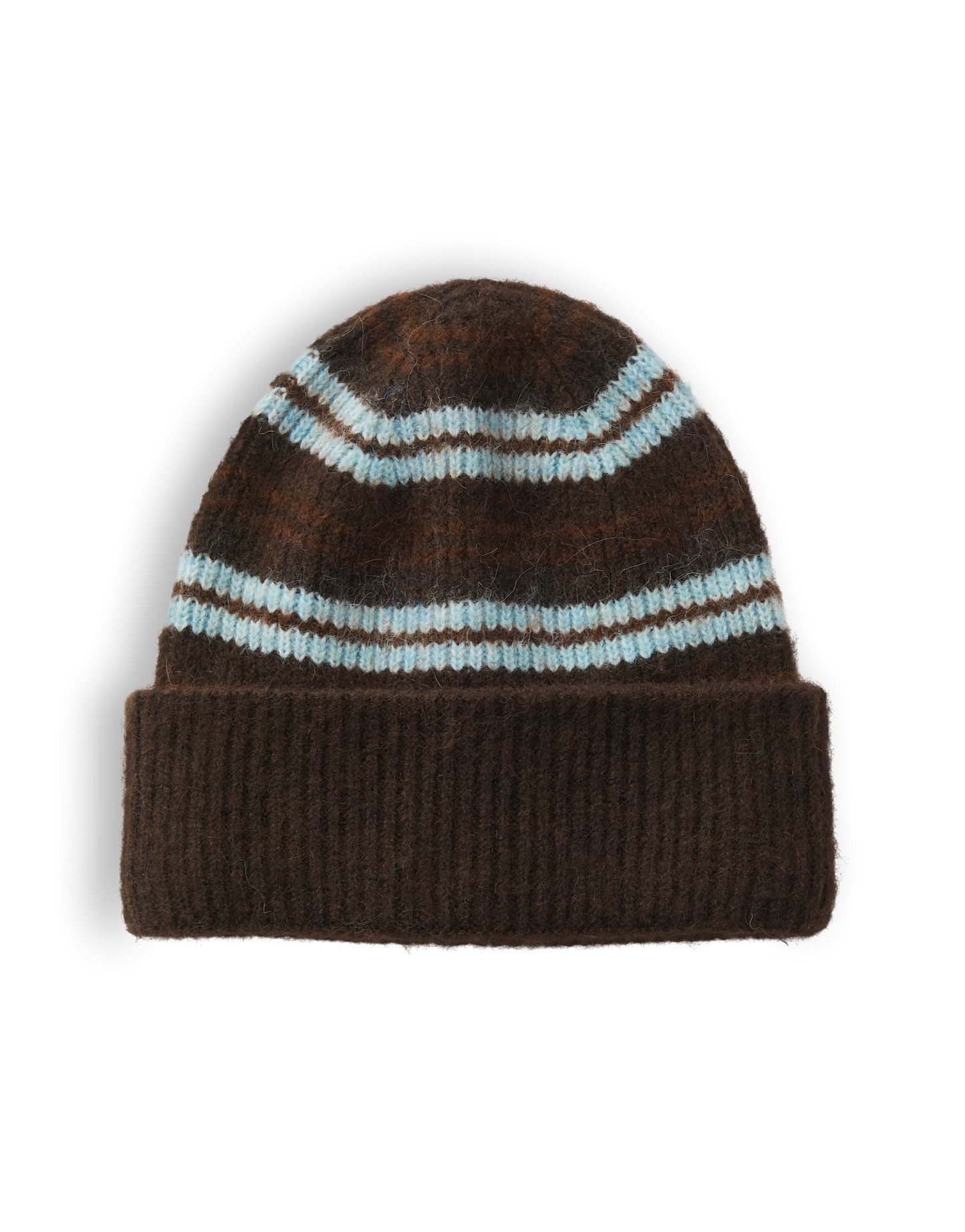OPUS Strickmütze Agingham cap aus weichem Strick Flauschige Struktur für einen stilvollen, modernen Look
