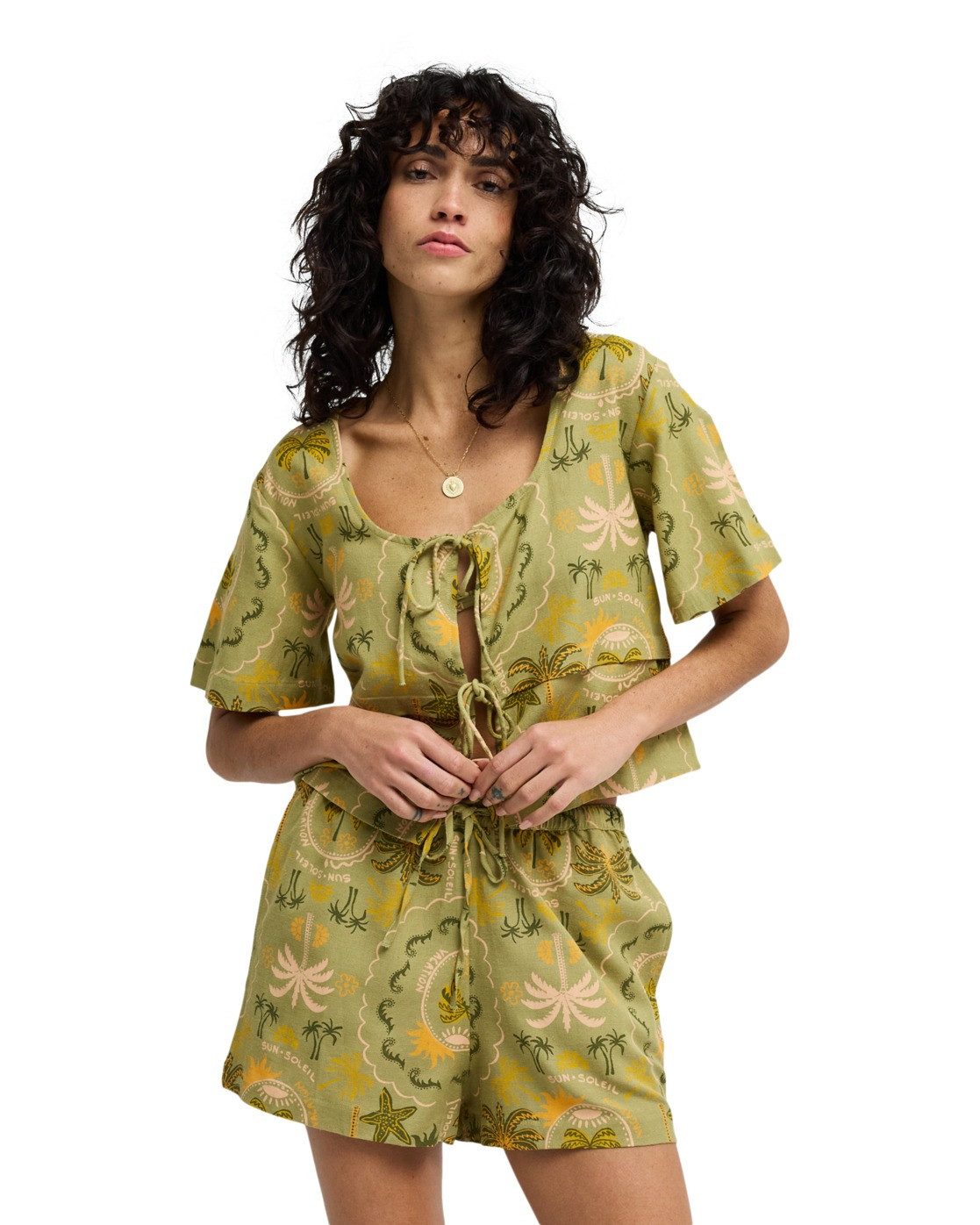 Billabong Kurzarmshirt Totally Tropic
