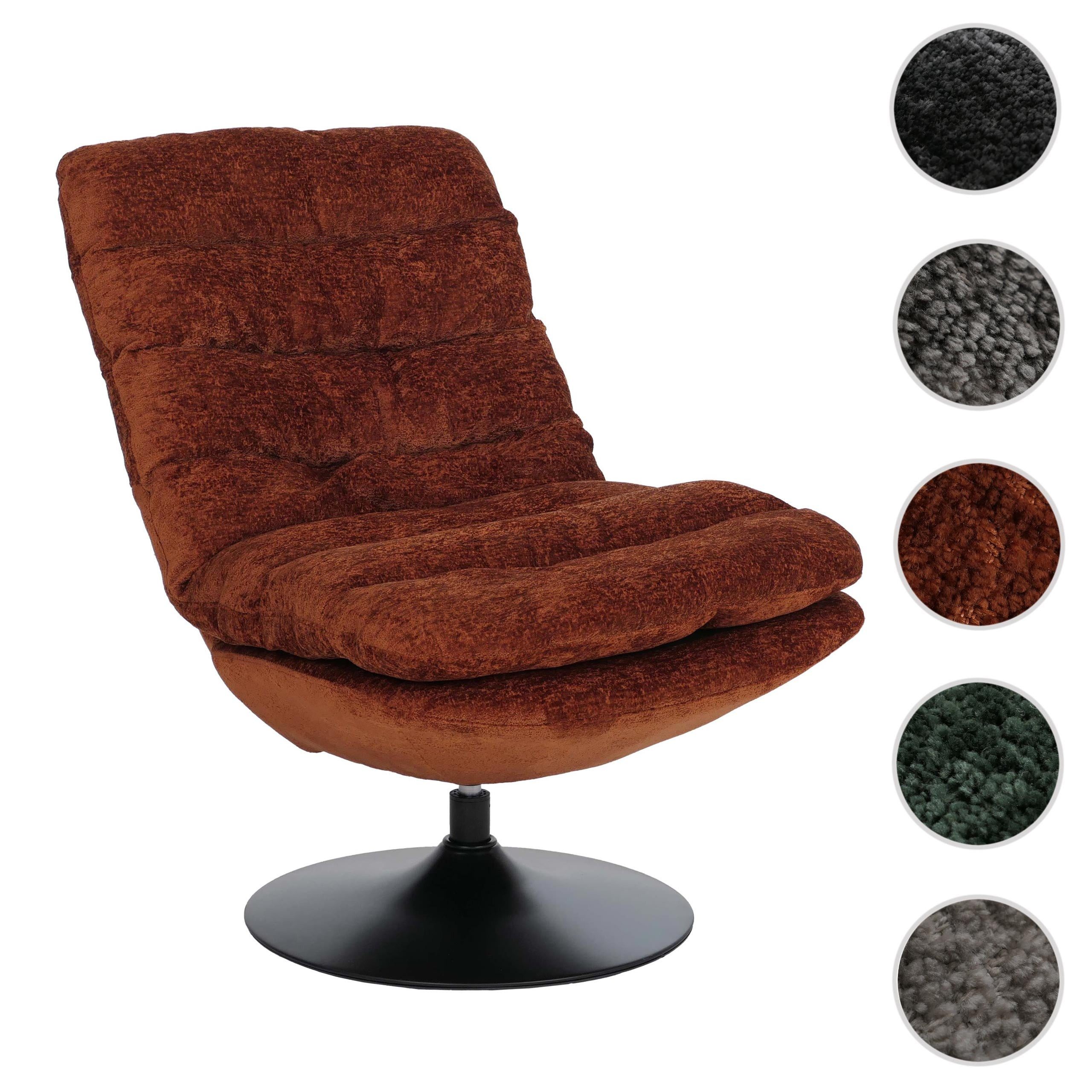 MCW Loungesessel MCW-Q29, Hohe Stoffqualität 470g/m, Abnehmbares Polster mit Klettverschluss