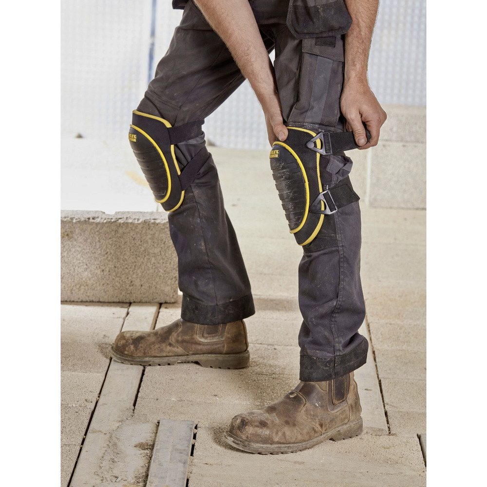 STANLEY Knieschutz STANLEY FMST82961-1 Knieschoner Schwarz, Gelb 1 St.