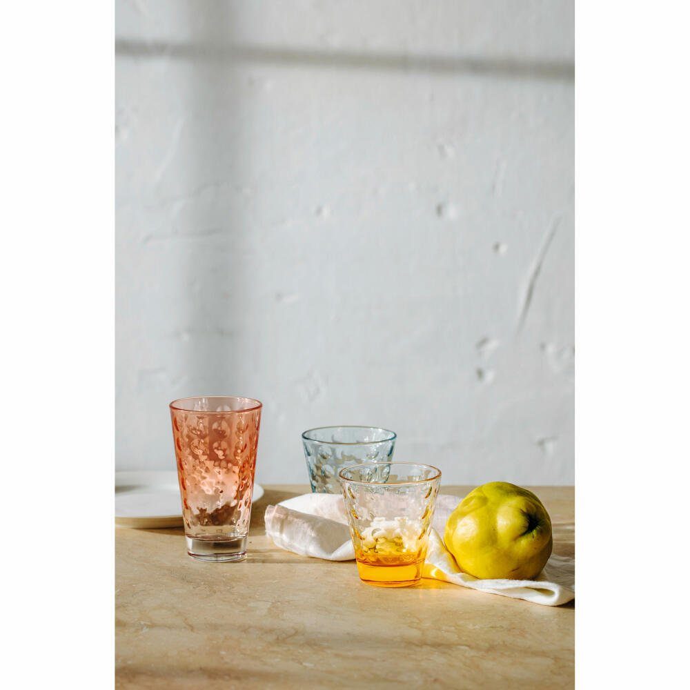 LEONARDO Glas Optic orange 215 ml, Glas
