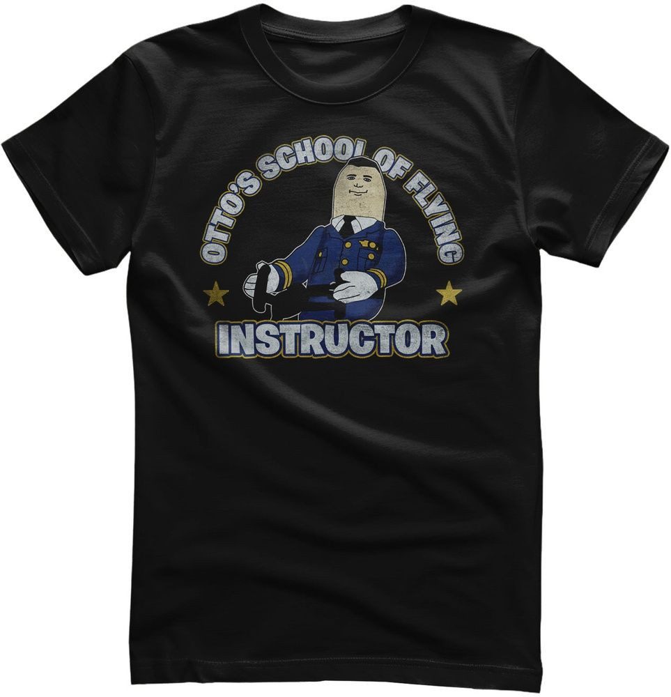 Airplane! T-Shirt Otto's School Of Flying T-Shirt