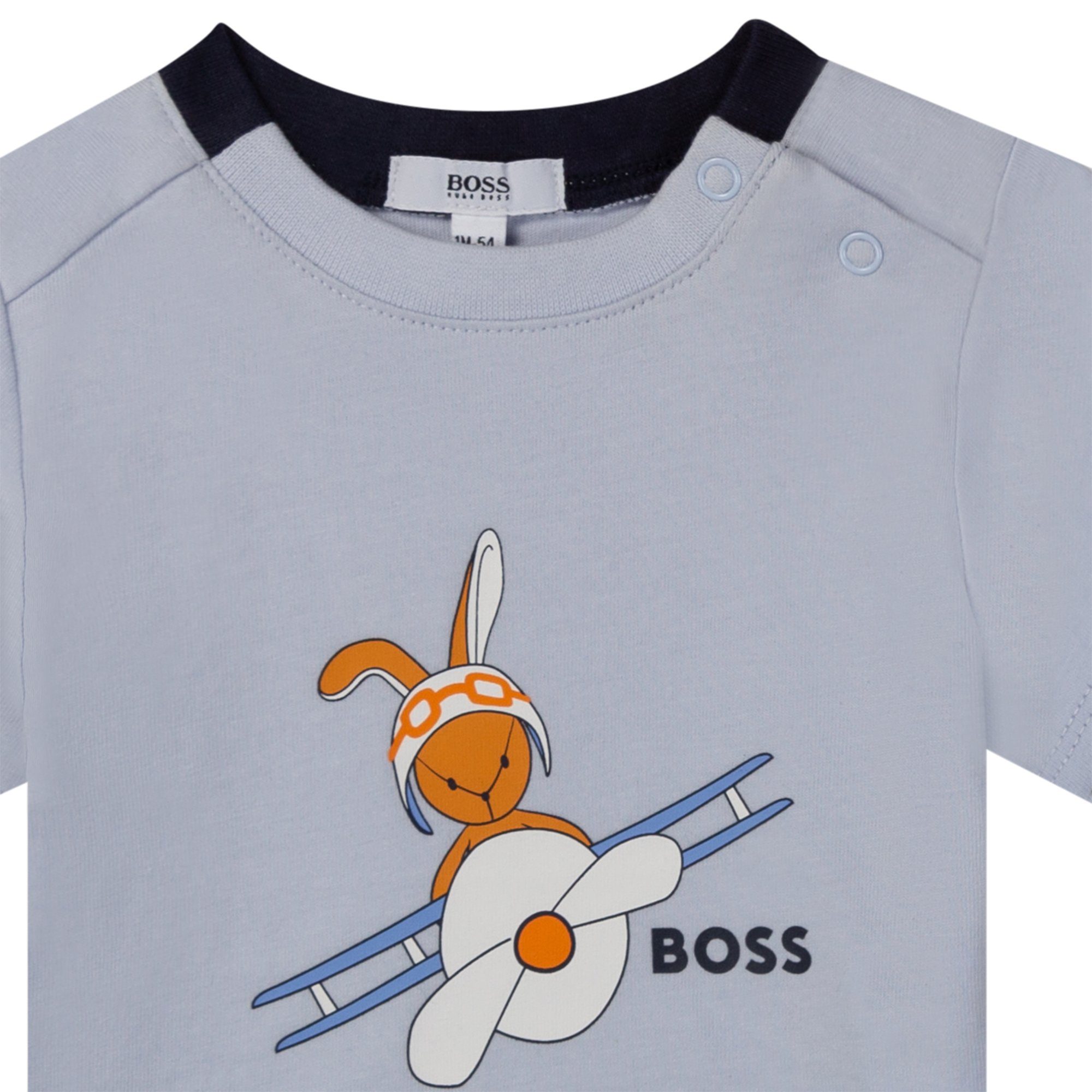 Hugo Hase Print-Shirt Baby Boss T-Shirt BOSS