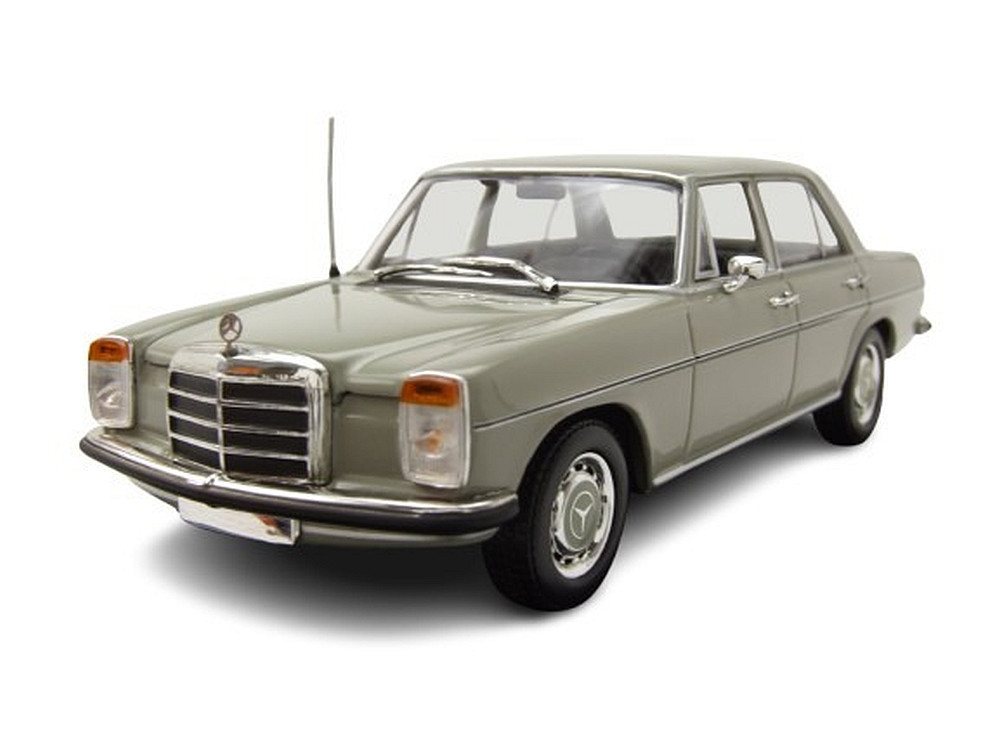 Maxichamps Modellauto Mercedes 200 /8 Strichacht 1968 grau, Maßstab 1:43