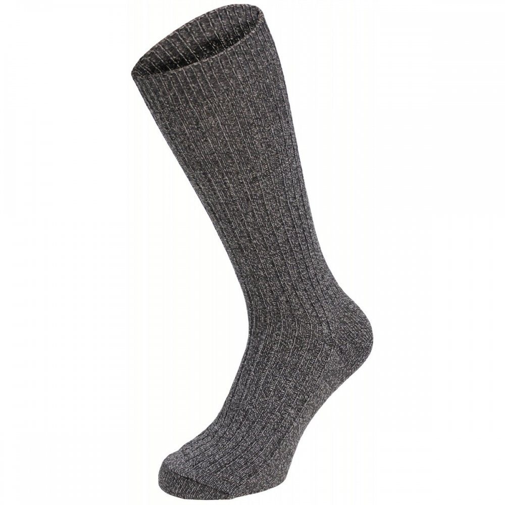 MFH Freizeitsocken BW Socken, Keilferse, grau - 39/40 extra lang