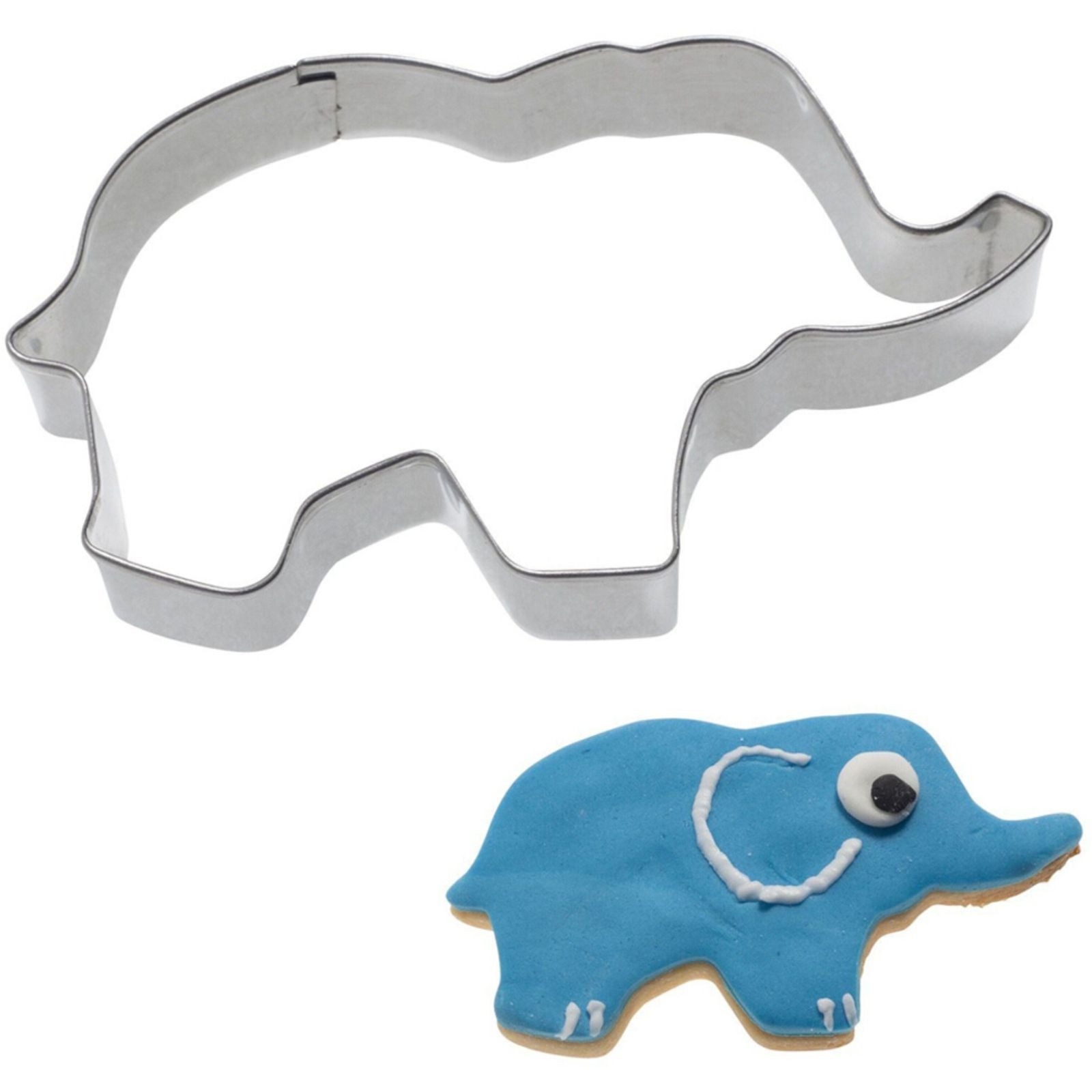 WESTMARK Ausstechform Ausstechform Elefant 5 cm Edelstahl Plätzchenform 6er Set, Edelstahl
