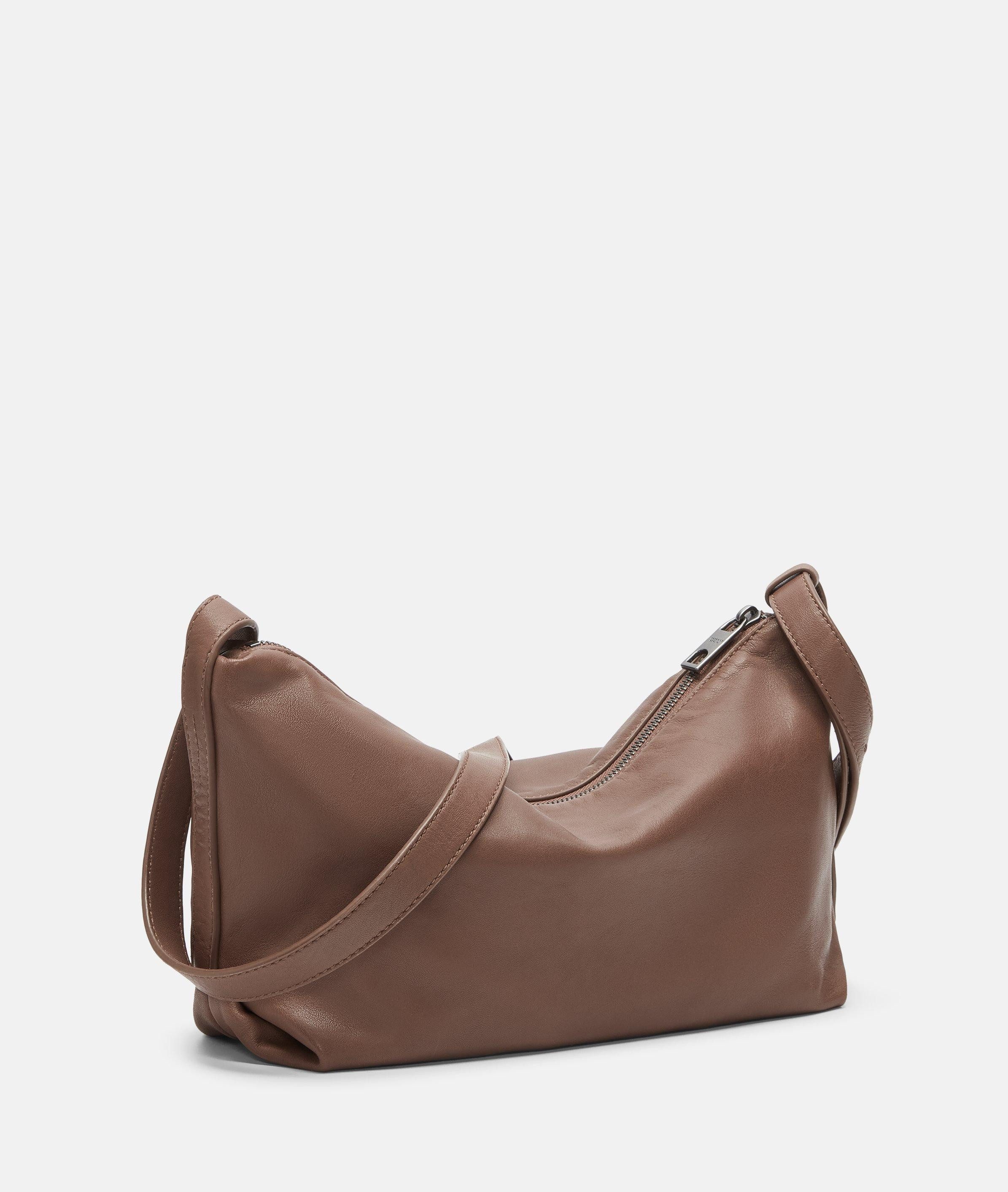 Liebeskind Berlin Umhängetasche Elvira Crossbody M, Geräumige Umhängetasche aus Leder