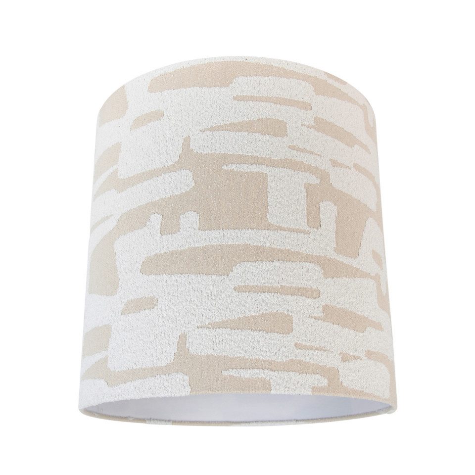 Qazqa Lampenschirm Cilinder white beige