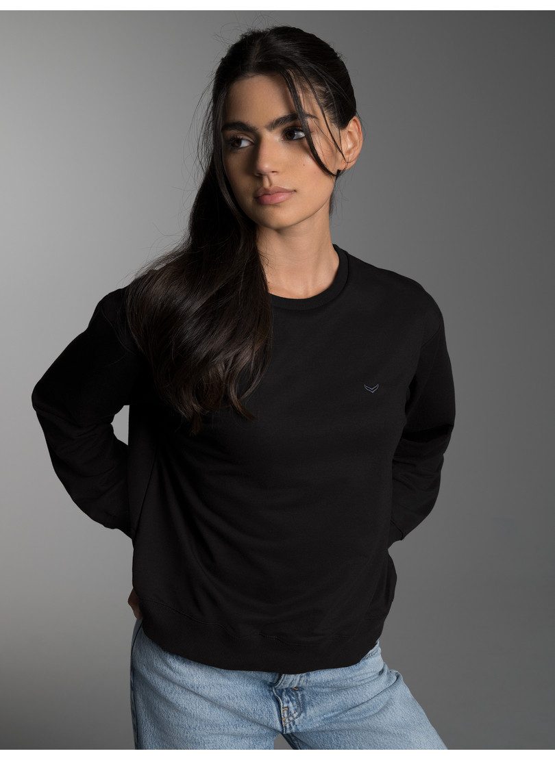 Trigema Sweatshirt TRIGEMA Dünnes Sweatshirt