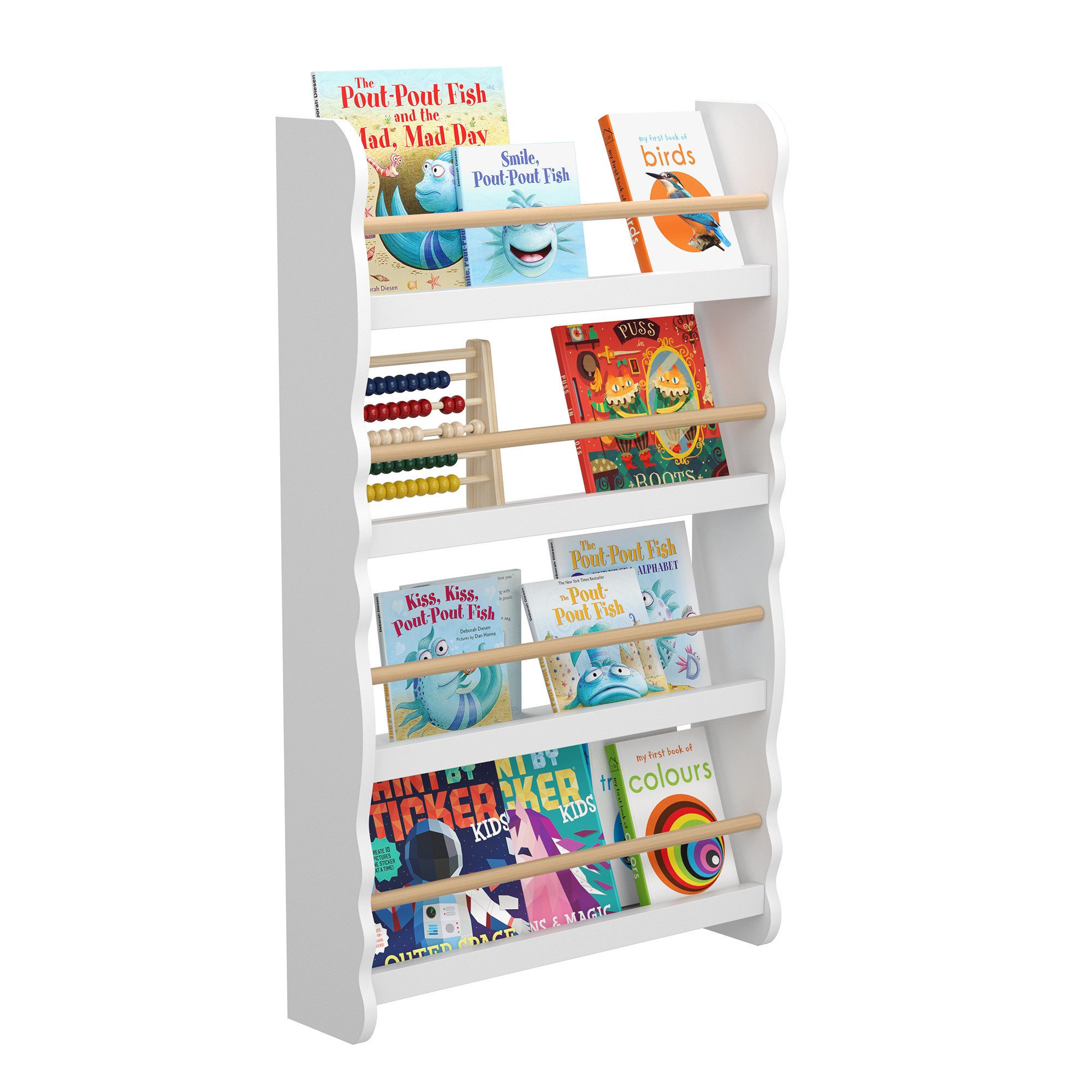 CADANI Bücherregal LIRO Montessori Wandregal für günstig online kaufen