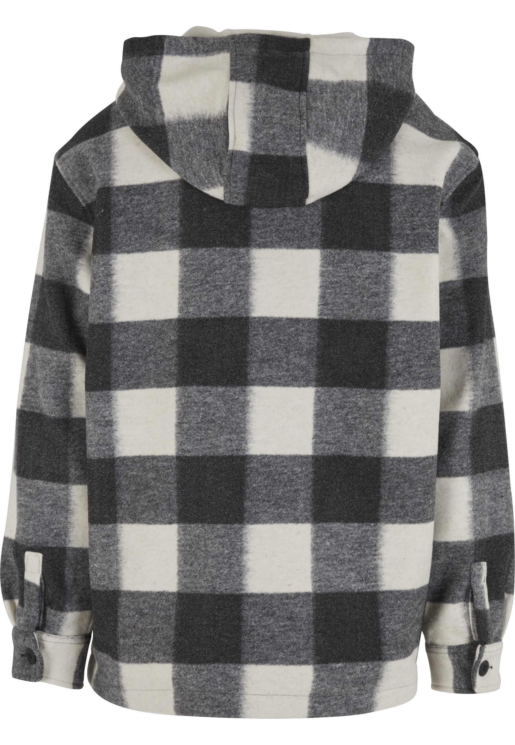 URBAN CLASSICS Allwetterjacke Urban Classics Big Check Jacket With Hood (1-St)