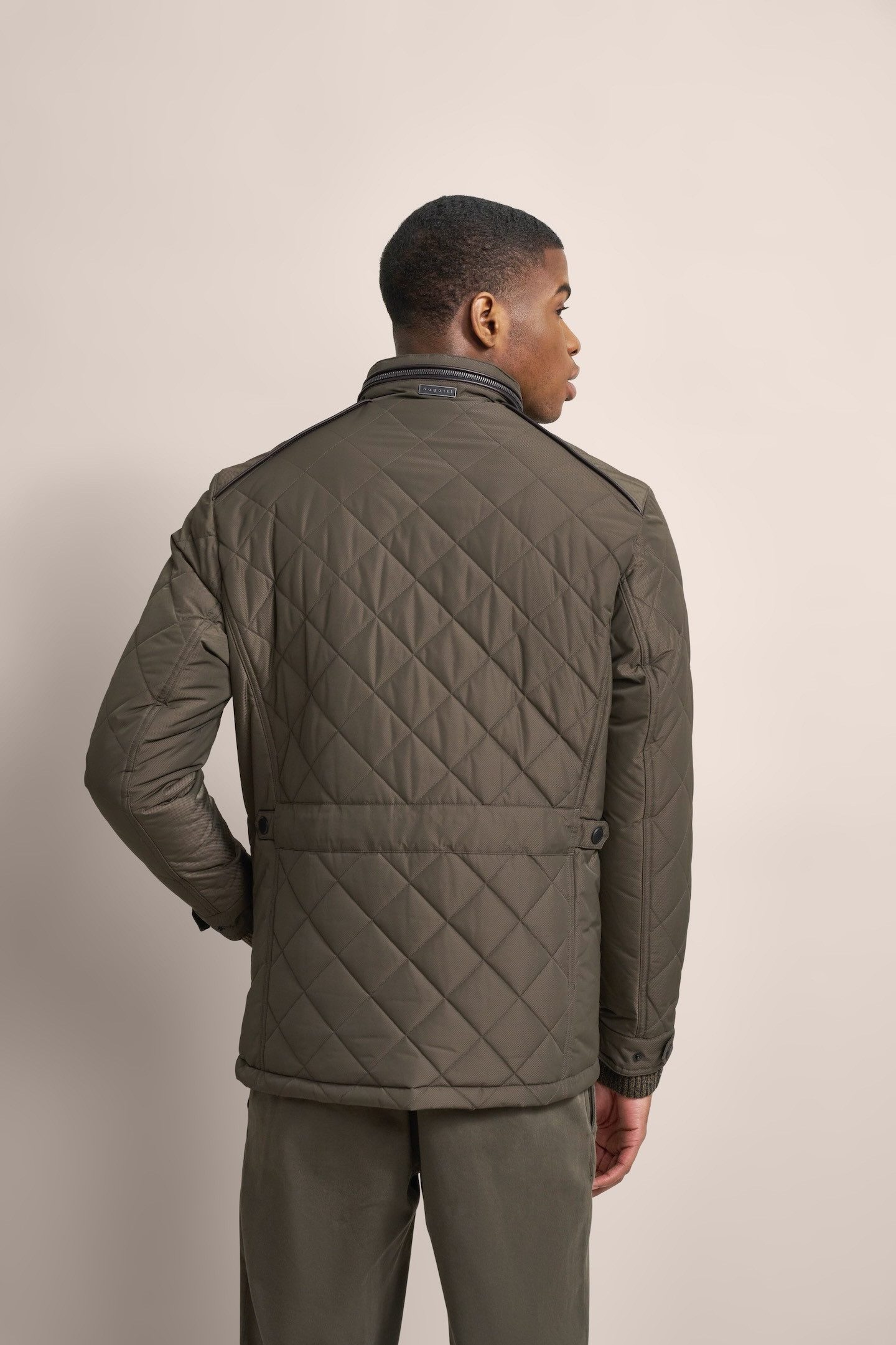 bugatti Langjacke im Rautenstepp günstig online kaufen