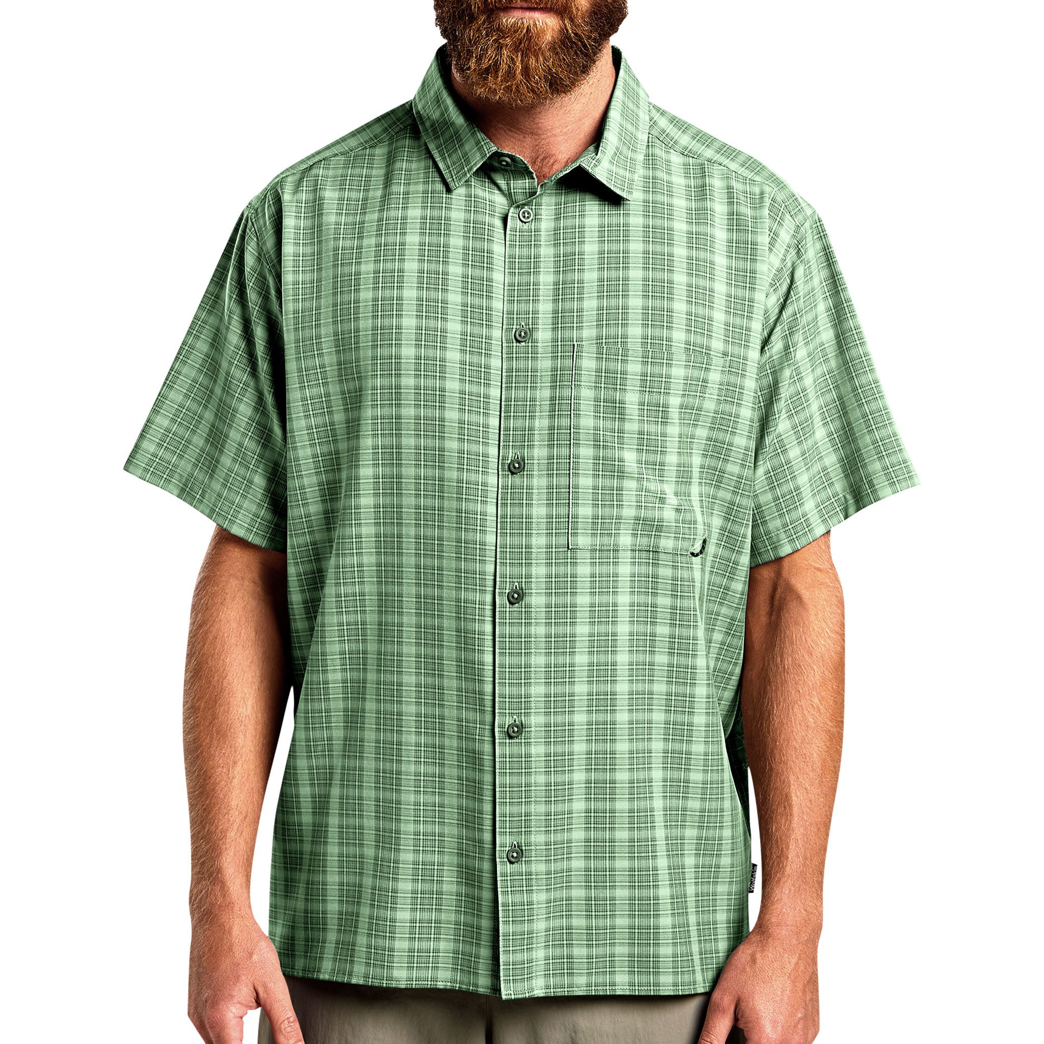 Jack Wolfskin Flanellhemd Meseta Shirt M mit Brusttasche – Bild 4 von 5