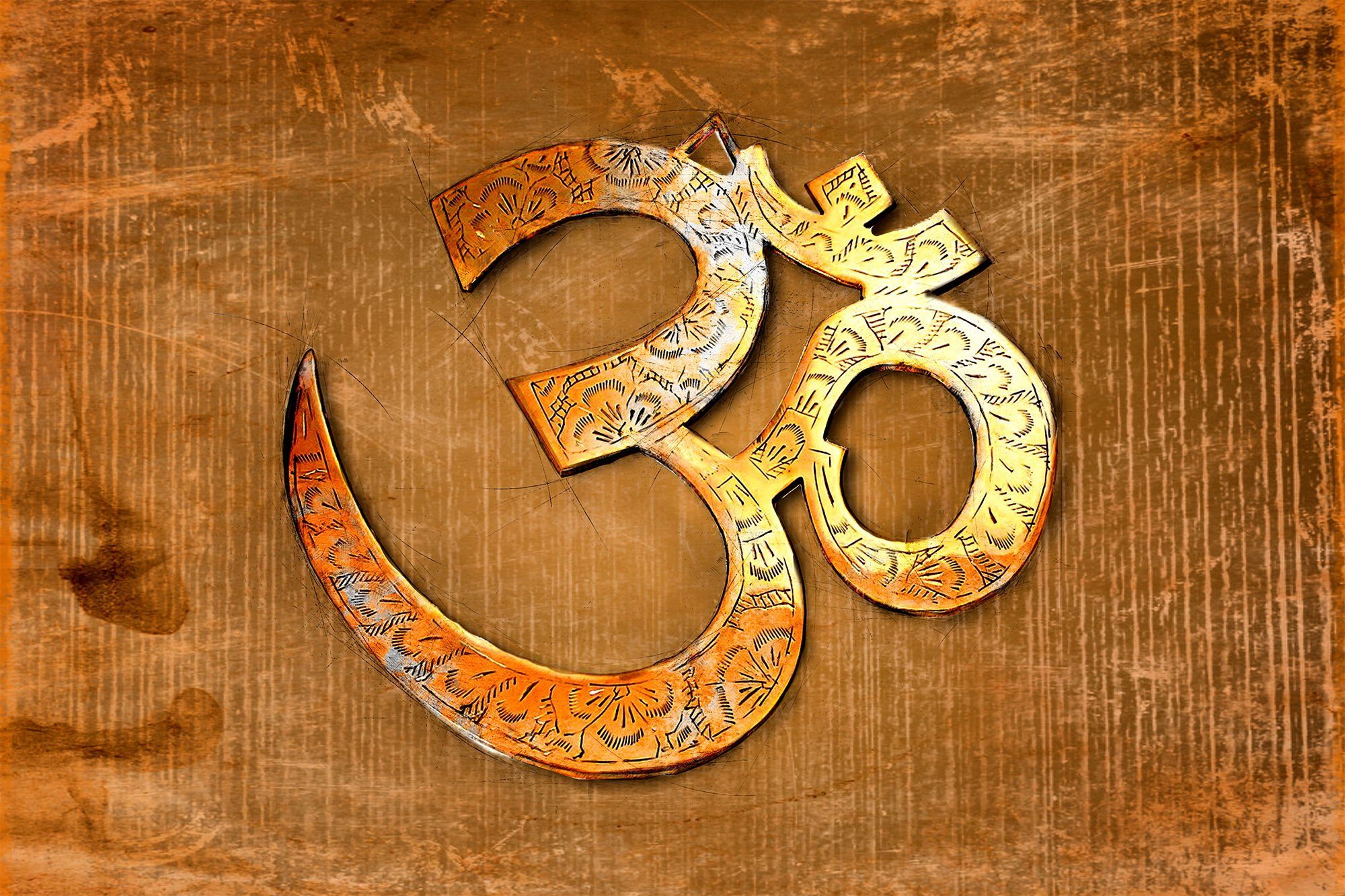 WandbilderXXL Fototapete Spirit Of OM, glatt, Kult & Kultur, Vliestapete, hochwertiger Digitaldruck, in verschiedenen Größen. € 59,00, (€ 61,46 pro 1 qm).