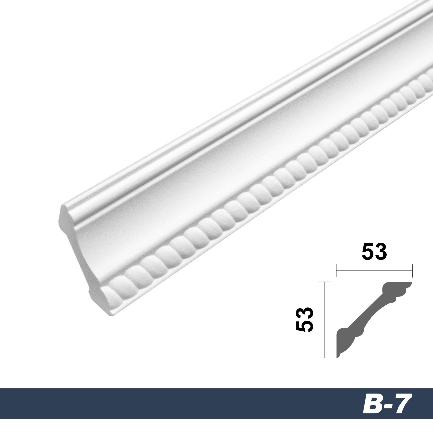 marbet design Stuckleiste B-07, 30 Meter, günstig online kaufen